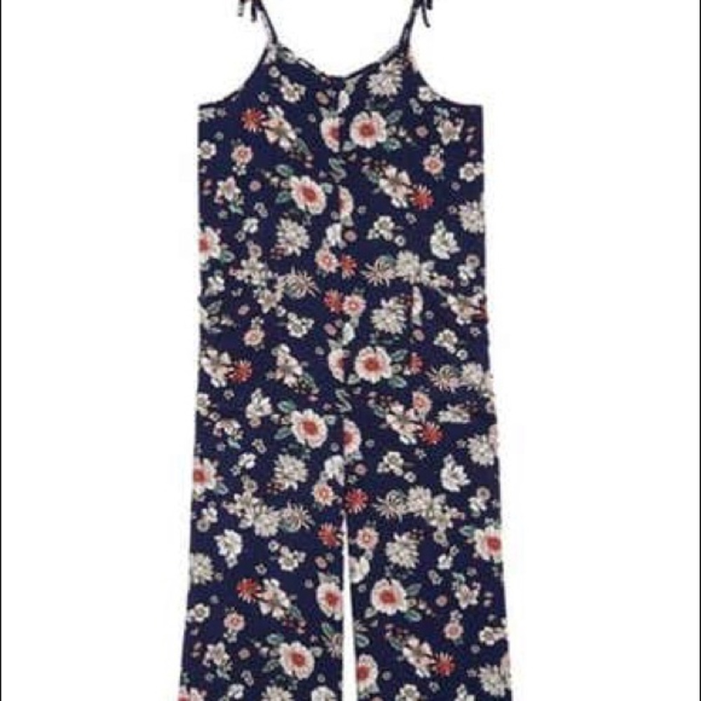 Love, Fire Floral Jumpsuit